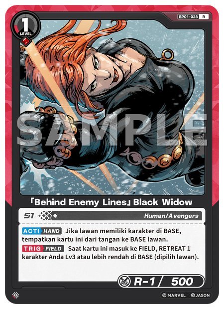 [Behind Enemy Lines] Black Widow