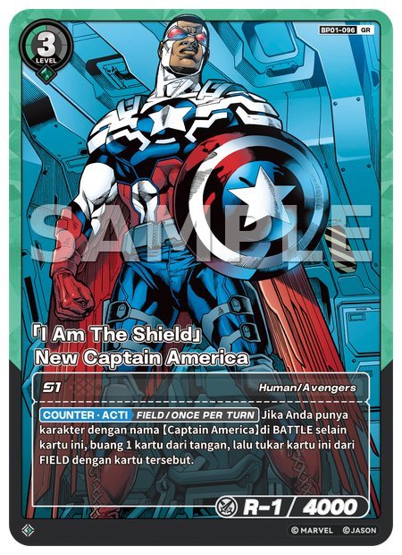[I Am The Shield] New Captain America