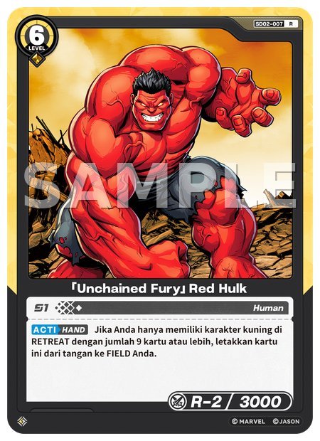[Unchained Fury] Red Hulk
