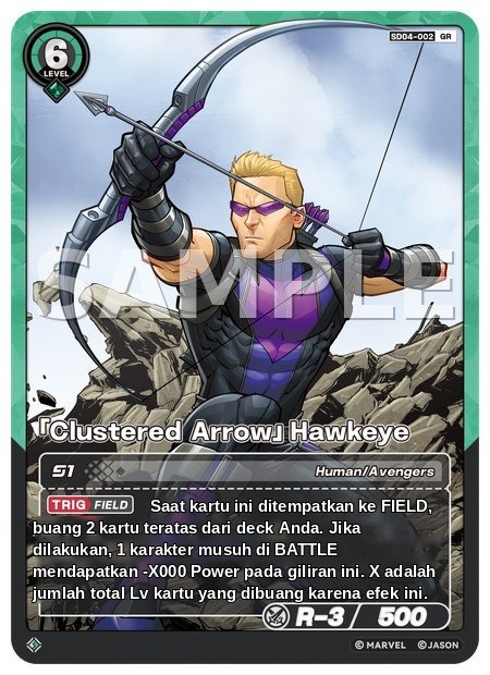 [Clustered Arrow] Hawkeye