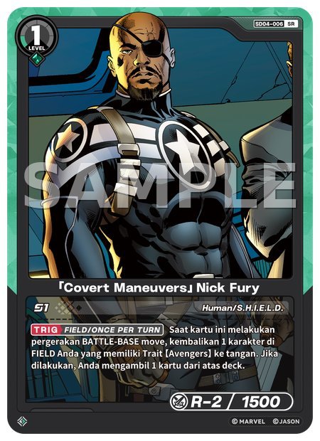 [Covert Maneuvers] Nick Fury