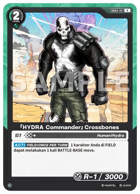 [HYDRA Commander] Crossbones
