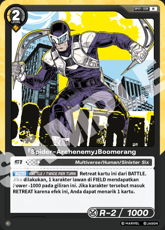 [Spider-Archenemy] Boomerang