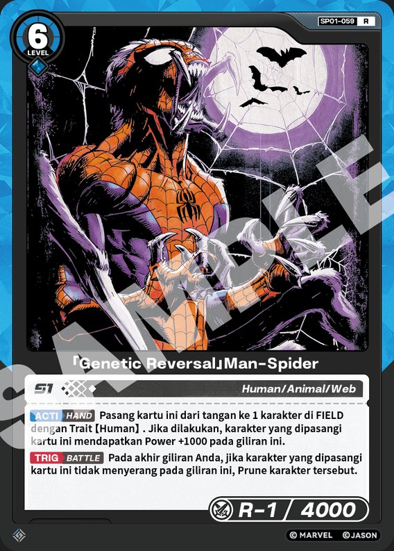 [Genetic Reversal] Man-Spider