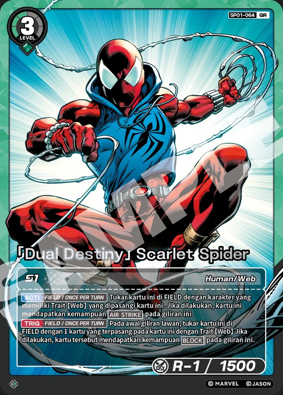 [Dual Destiny] Scarlet Spider